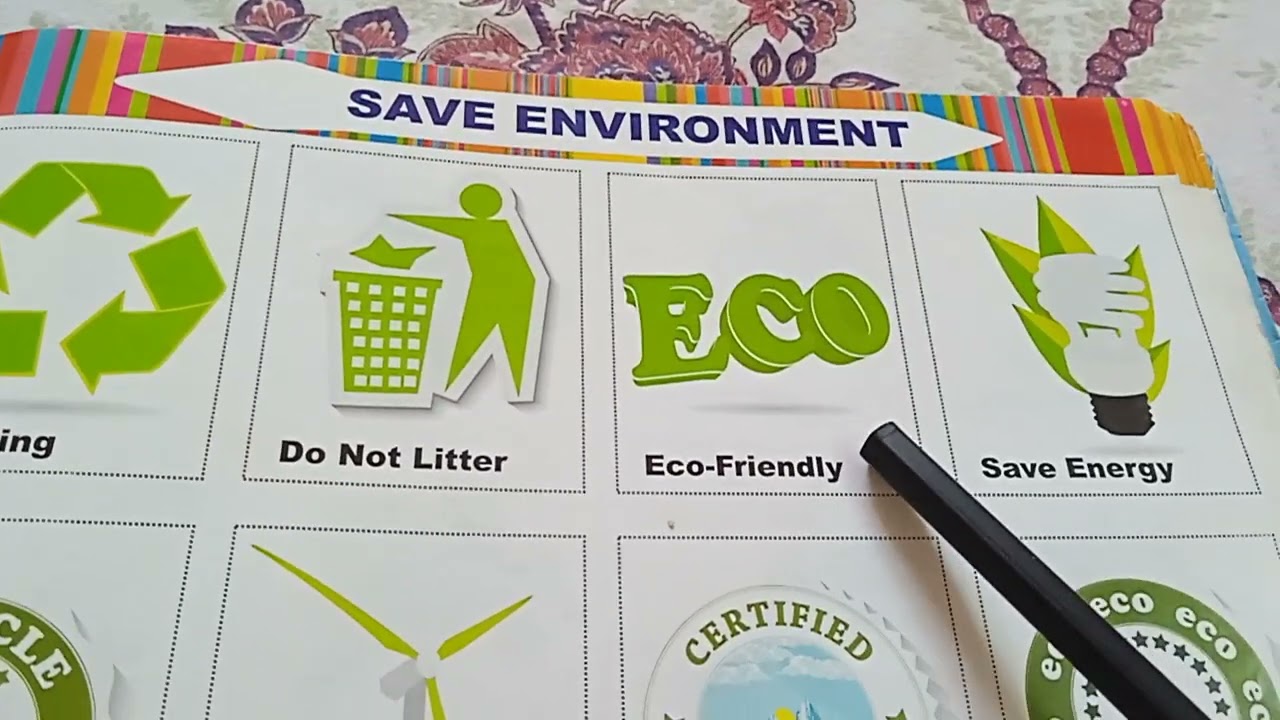 Names and Symbols Related to Saving Our Environment in English