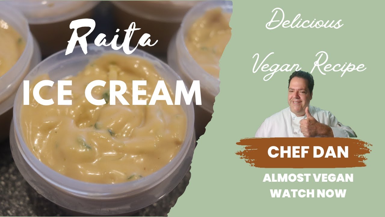 Homemade Raita Ice Cream The coolest way to eat your veggies - YouTube