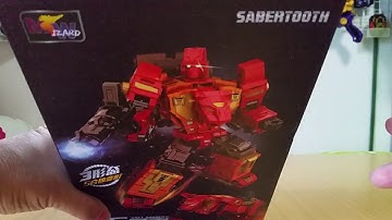 ( Wei Jiang ???) Model Wizard - Sabertooth 暴齿虎 KO Power of the Primes Predaking : POTP Rampage