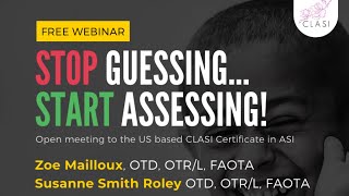 Stop Guessing... Start Assessing!