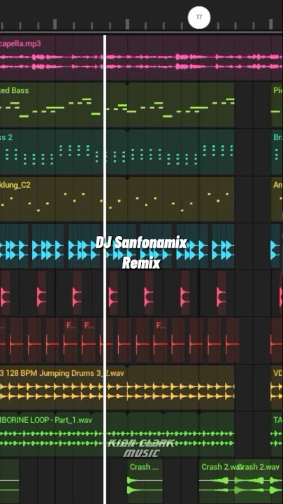 DJ Sanfonamix Remix By Kian Clark Music #shorts