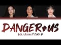 LISA X JENNIE - 'DANGER#US' ft. Cardi B (Color Lyrics Eng)