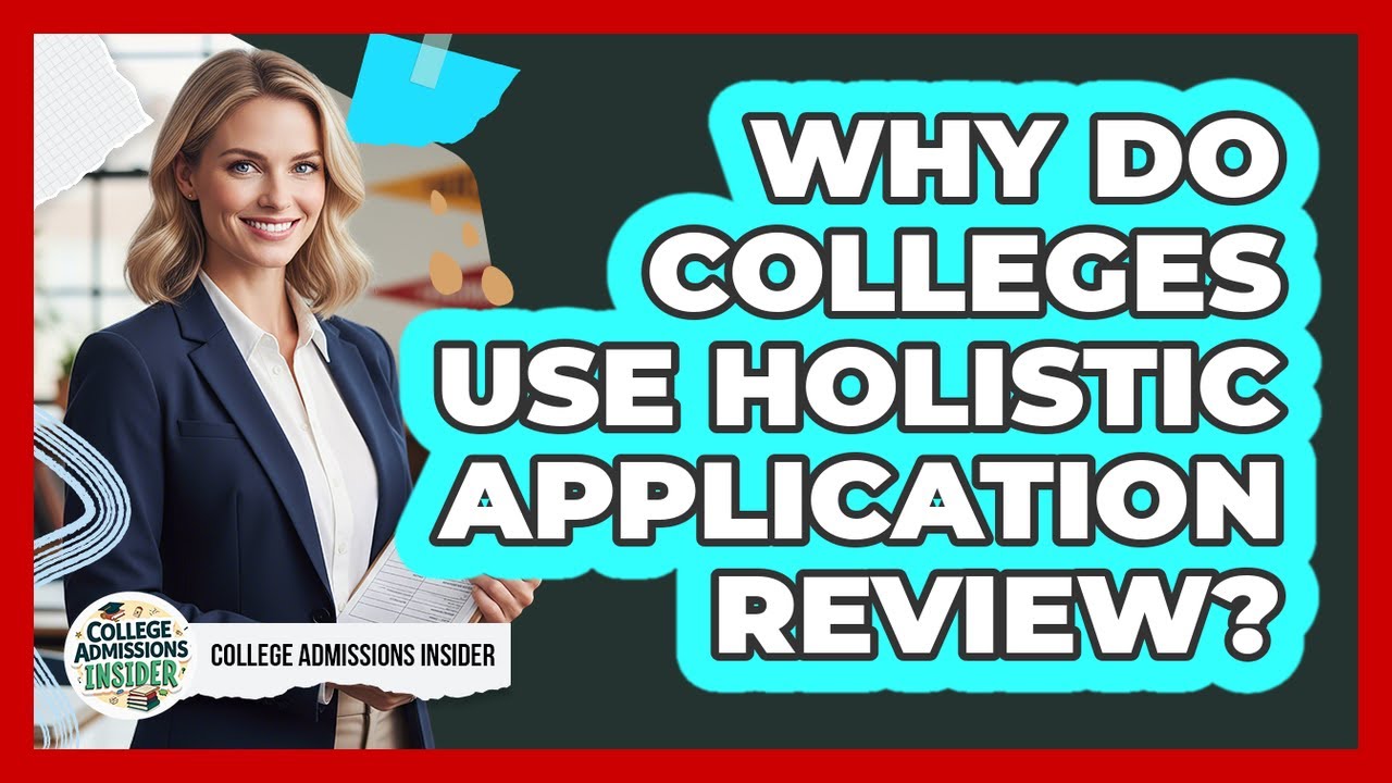 Why Do Colleges Use Holistic Application Review?