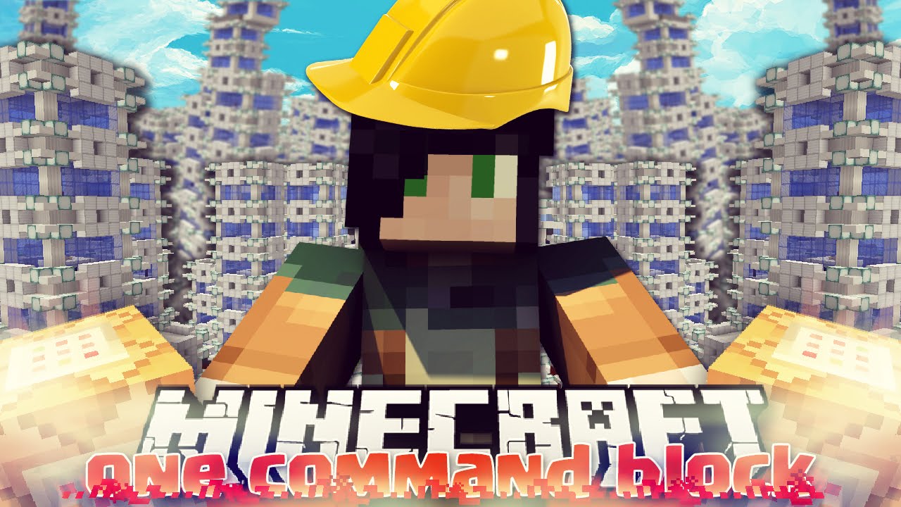 Come Creare Una Citta In Un Secondo Minecraft Ita One Command Block Vanilla Mod Youtube