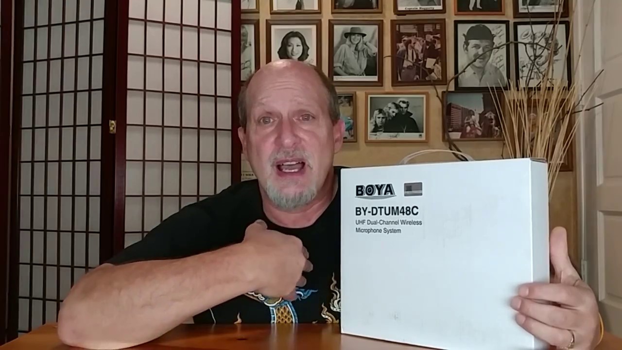 NEW BOYA BY-DTUM48C UHF Dual 48 Channel Wireless OPERATION & REVIEW