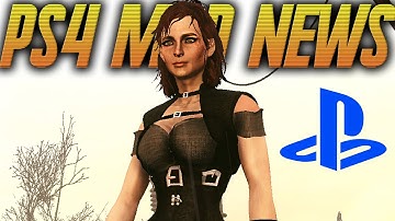 Fallout 4 & Skyrim Remastered PS4 MODS CANCELLED BY SONY - WTF! (PS4 MODS & SKYRIM MODS UPDATE)