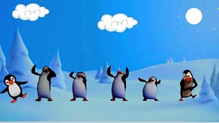 Penguin Dance In The Snow Cartoon Video, Kids Cartoon 18