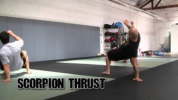 Scorpion Exercise Progressions by Joey Alvarado