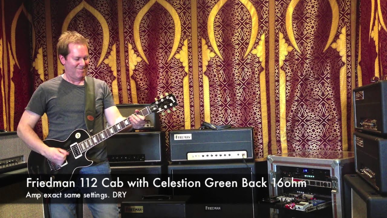 Pink Taco Speaker Cab Comparison Demo