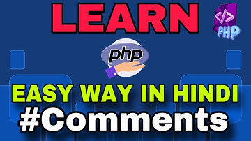 Learn Php in Hindi - part 6 - Use Of Comment Option in Php