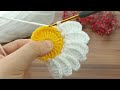 Wow very easy crochet daisy motif making crochet knitting