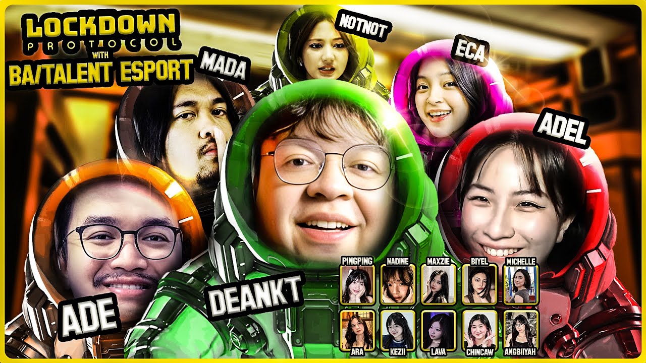 MAS DEAN MODE MILITER AUTO PANIK?! PARTY LOCKDOWN PROTOCOL B2F X BA ESPORT