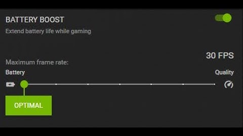 How To Fix Your Gaming Laptop Being Capped At 30FPS On Battery (Nvidia)