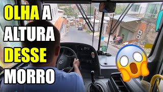 MINHA NOVA ESCALA DE TRABALHO NO ÔNIBUS SÓ TEM MORRO 😱LINHA 737 JÓQUEI CLUBE BAIRRO/CENTRO PARTE 1