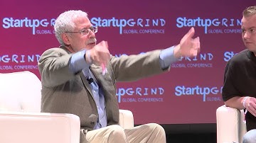 Steve Blank (Startup Owners Manual) and John Rampton (Forbes) at Startup Grind Global 2016