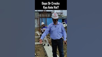 Column or plinth me Gaps or Cracks kyu aate hai ? Er. Javed Azmi #audit #sitevisit