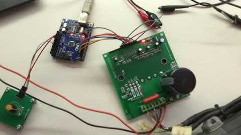 VARIABLE FREQUENCY DRIVE USING ARDUINO AND IPM MODULE