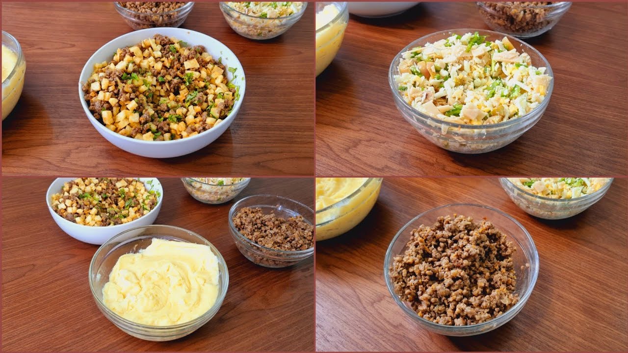 بأسرار المطاعم الخمس نجوم أربع حشوات إقتصادية للسمبوسة وهتشرفك على سفرتك‼️تجهيزات رمضان 2024