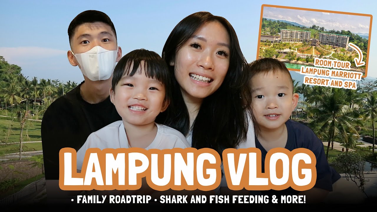 Lampung Marriott Resort & Spa || Roadtrip, Review Hotel & Family VLOG 🚗💨