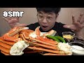 먹방창배tv 스노우크랩 배터지게 먹고 라면까지 먹자 steam and eat Snow crab ramen mukbang Legend koreanfood asmr