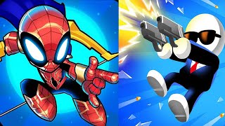 Johnny Trigger VS Stick Hero Arrow Master GAMEPLAY screenshot 2