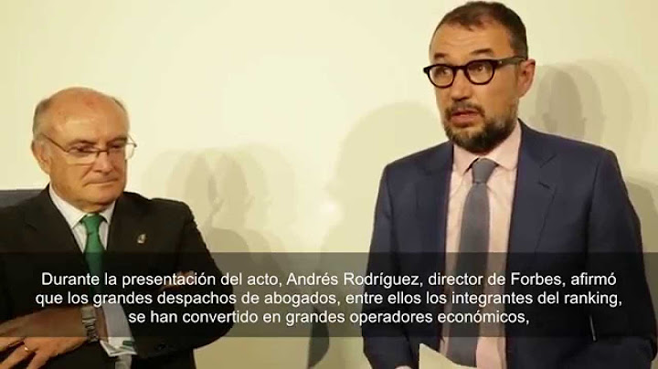 La revista Forbes nombra a nuestra firma de abogados entre las más influyentes de España.