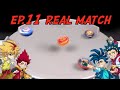 Beyblade Superking ep.11 REAL TAG BATTLE [Free&Hyuga vs Hikaru&Valt] 11화 리얼 팀 태그배틀 [프리&차범 vs 차현&강산]