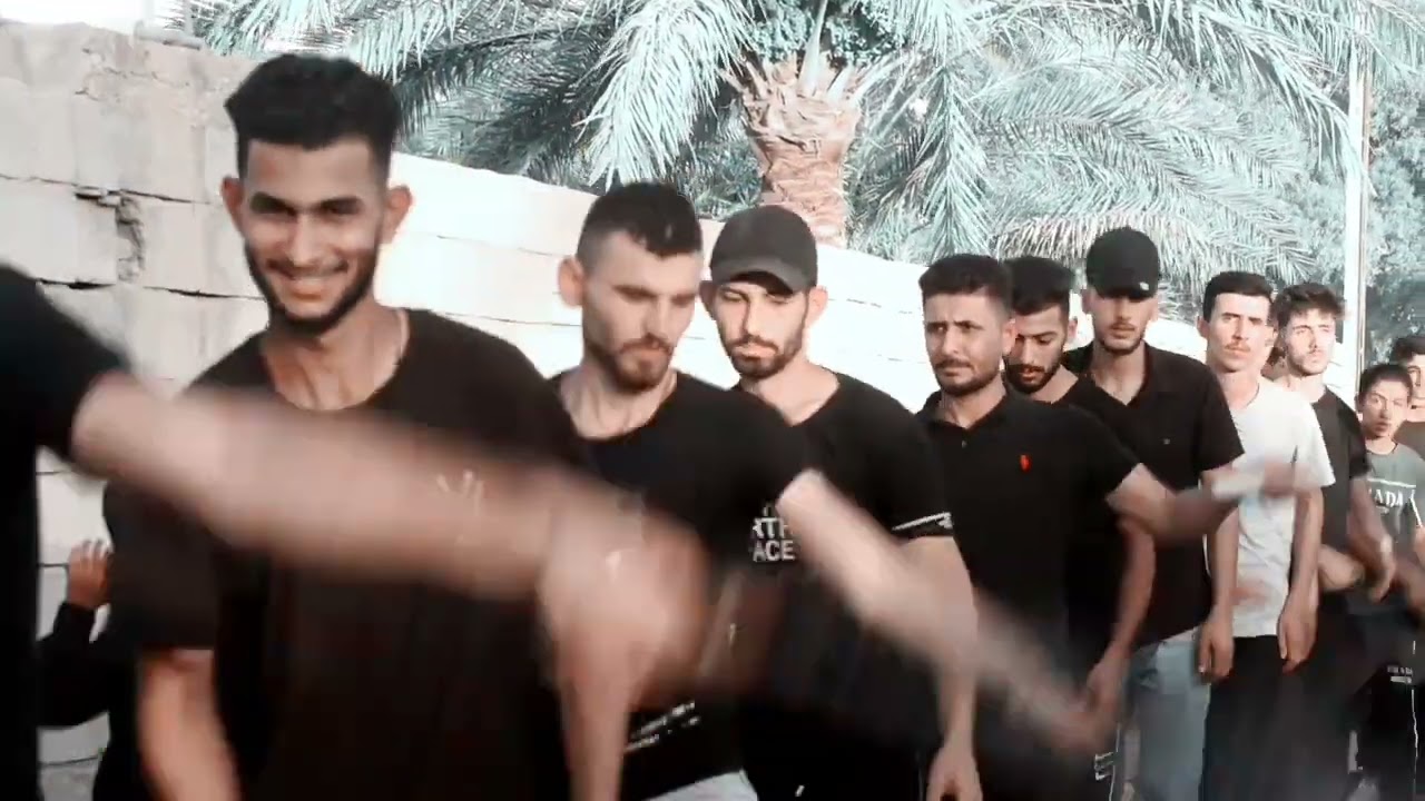 مراسيم رفع الرايه موكب أنصار الحجه ديالى الخالص قريه البوبالي موكب زنجيل