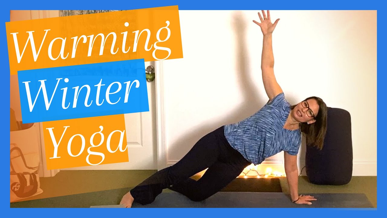 20-Minute Gentle Yoga Flow for Cold Days | Warming Yoga - YouTube