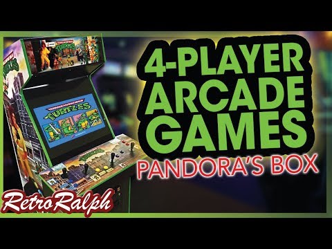 3 to 4 Player Arcade Games on PC - MameUI64 0.150 - 1080p 60fps