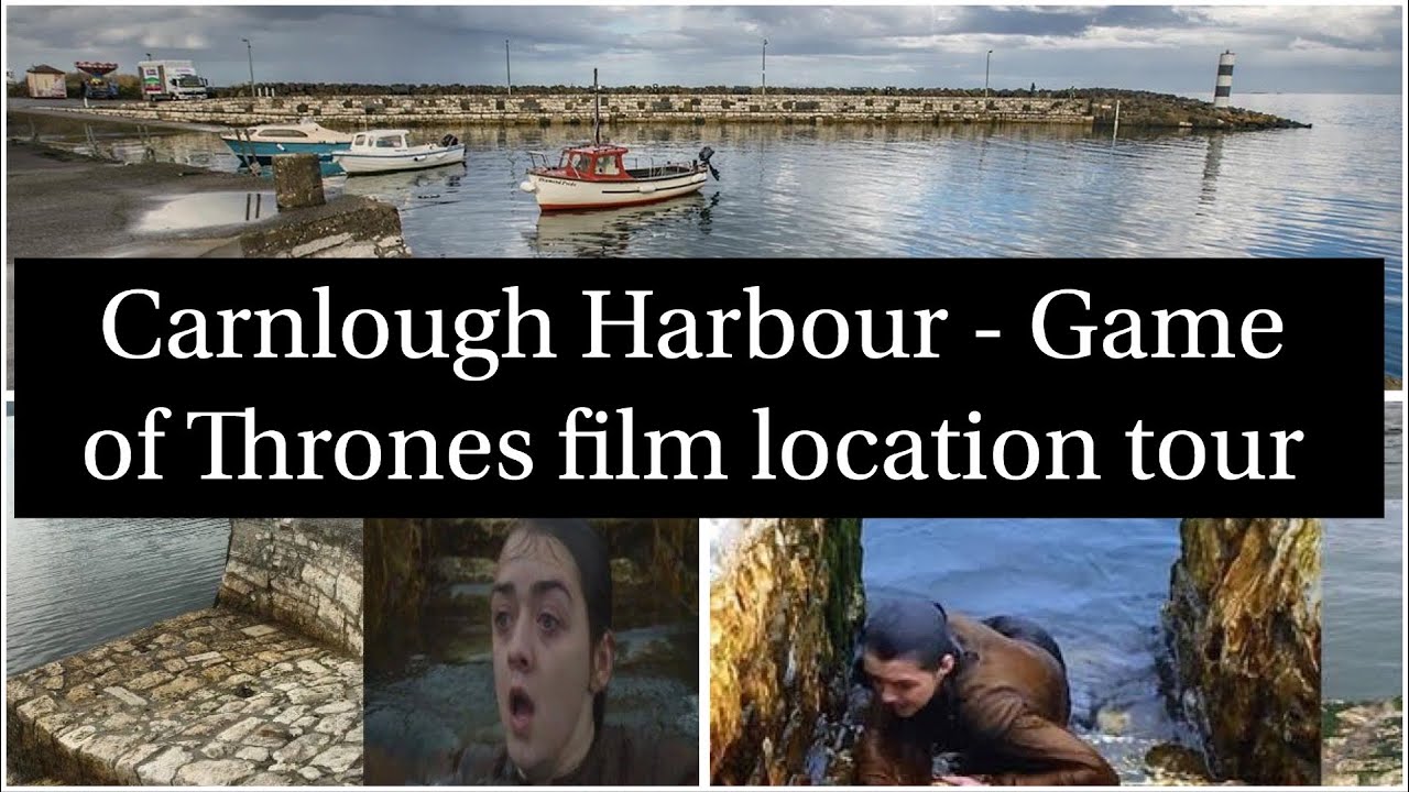 Carnlough Harbour in Northern Ireland- famously known as Braavos in Game of Thrones 