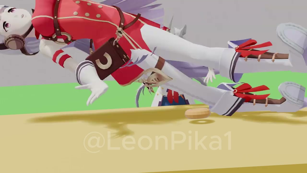 Oguri Donut Incident  | Umamusume Blender animation