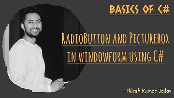Radiobutton and Picture Box in Window Form C#