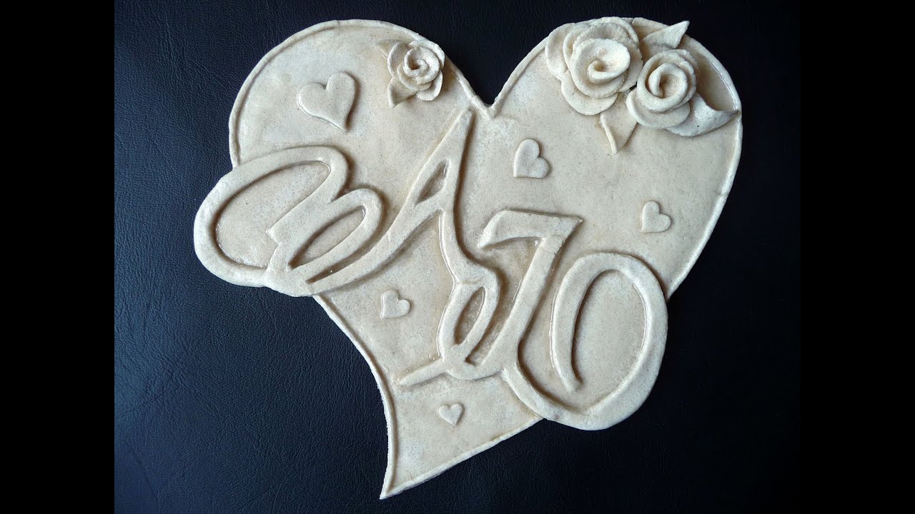 Coeur - pâte à sel