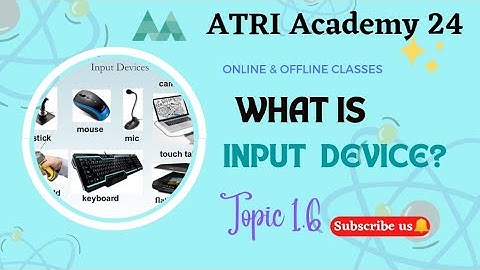 ATRI Academy 24: input & output device #comment #like #share #computercourse #classnotes