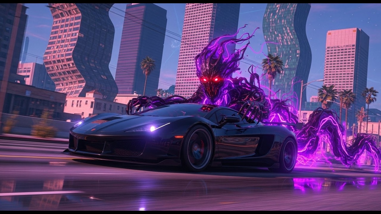 Franklin's & Shin -Chan CURSED CAR in GTA 5!