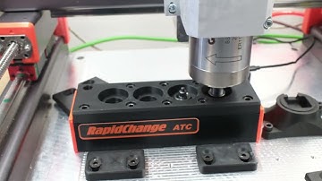 2 tool pickup-test with Rapidchange ATC