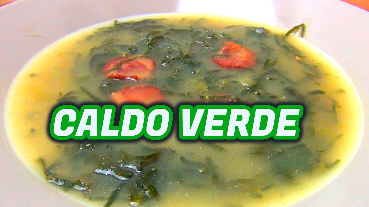 CALDO VERDE | RÁPIDO Y FÁCIL | RECETA PORTUGUESA | PASO A PASO