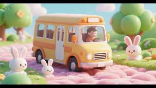Minibus Rolls Soft Bunny Floor Nursery Rhymes Kids Songs screenshot 4