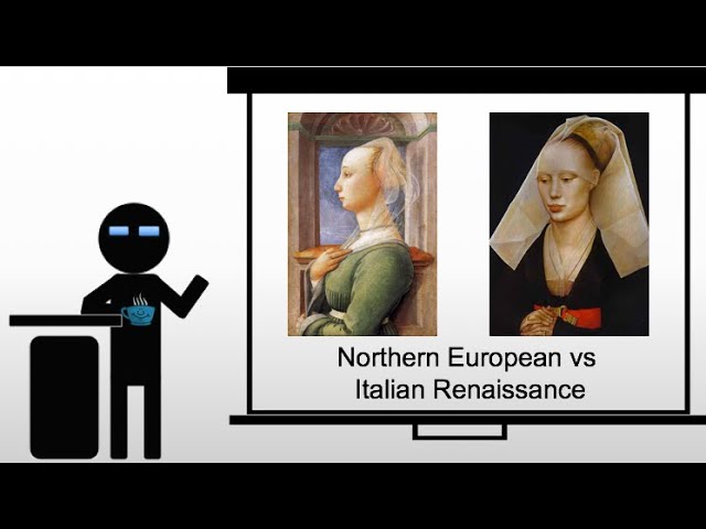 compare and contrast italian and northern renaissance