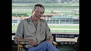 Seabiscuit Chris Cooper Interview Press junket (2003)