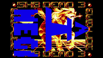 Amstrad CPC demo - 5Kb demo 3 - Merilda part