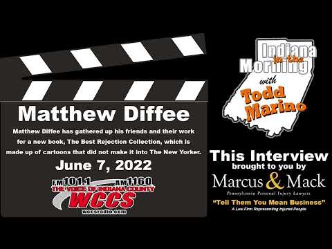 Indiana in the Morning Interview: Matthew Diffee (6-7-22)