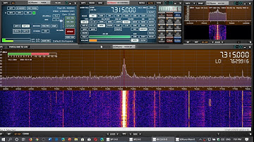 Voice of Vietnam via WHRI 7315 kHz Shortwave SDRplay RSPdx receiver