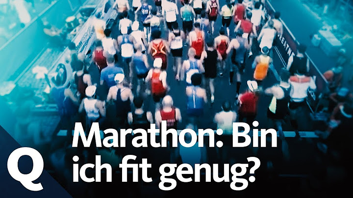Marathon: How fit you should be to run | Quarks