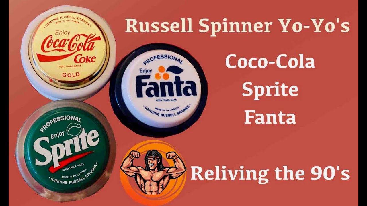 Coca-Cola, Sprite & Fanta Russell Yo-Yo's the 1980s and 90s. YoYo collection - YouTube