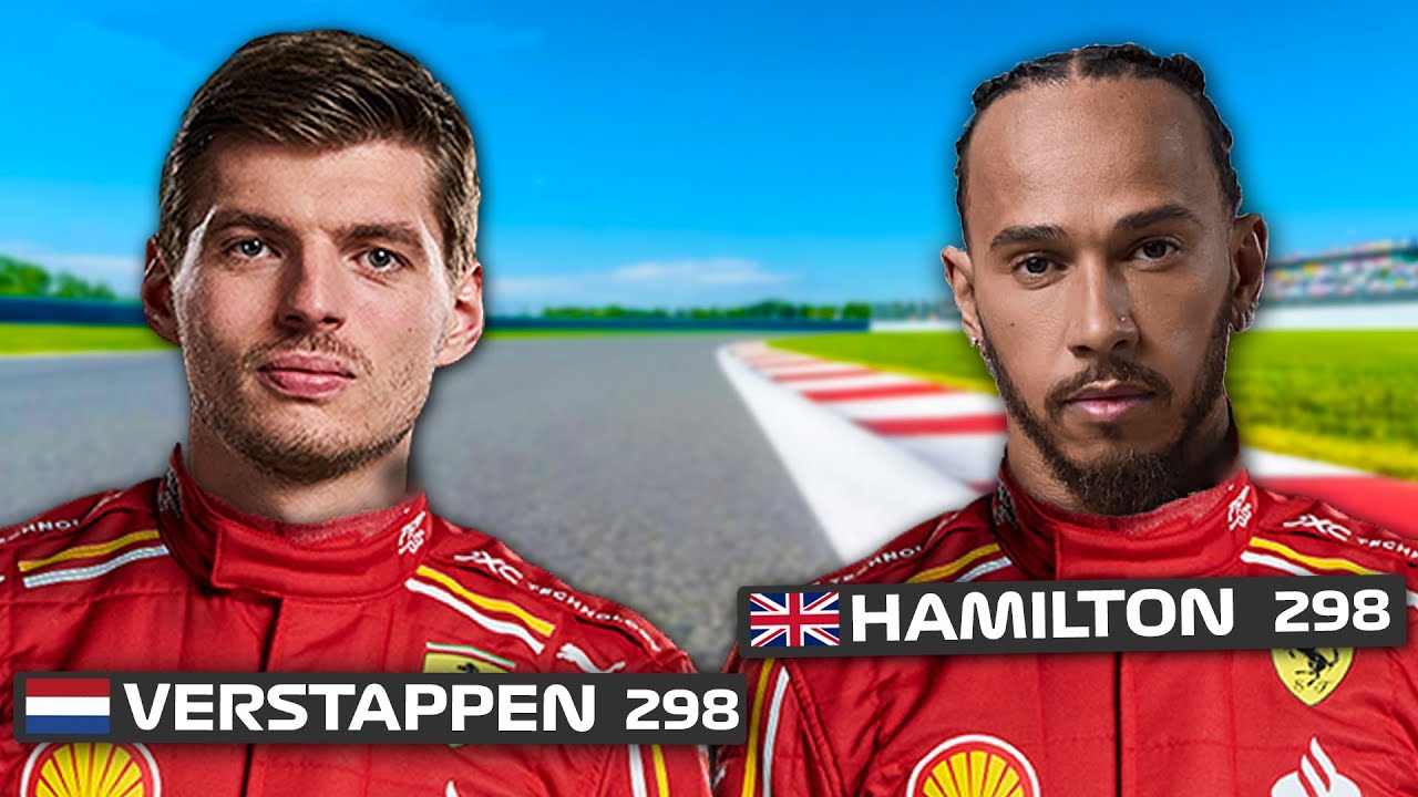 Я поместил Ферстаппена и Хэмилтона в одну команду Формулы-1