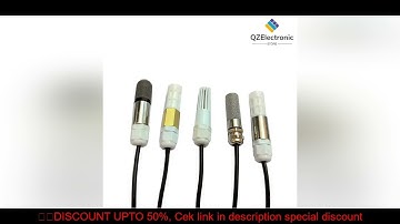 SHT20 SHT30 SHT40 SHT41 SHT45 Temperature Humidity Sensor Module Probe stainless steel 1M I2C Output