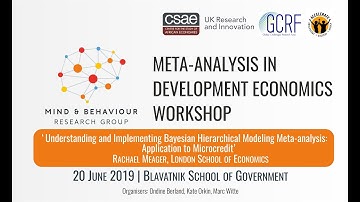 Understanding and Implementing Bayesian Hierarchical Modeling Meta-analysis, CSAE Workshop