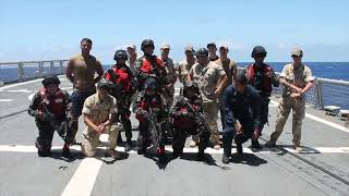 Anti Piracy Training With Columbians